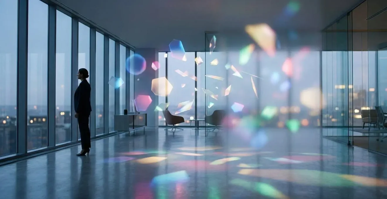 Professional analyst working with interactive Excel dashboards showing dynamic charts and real-time data visualization