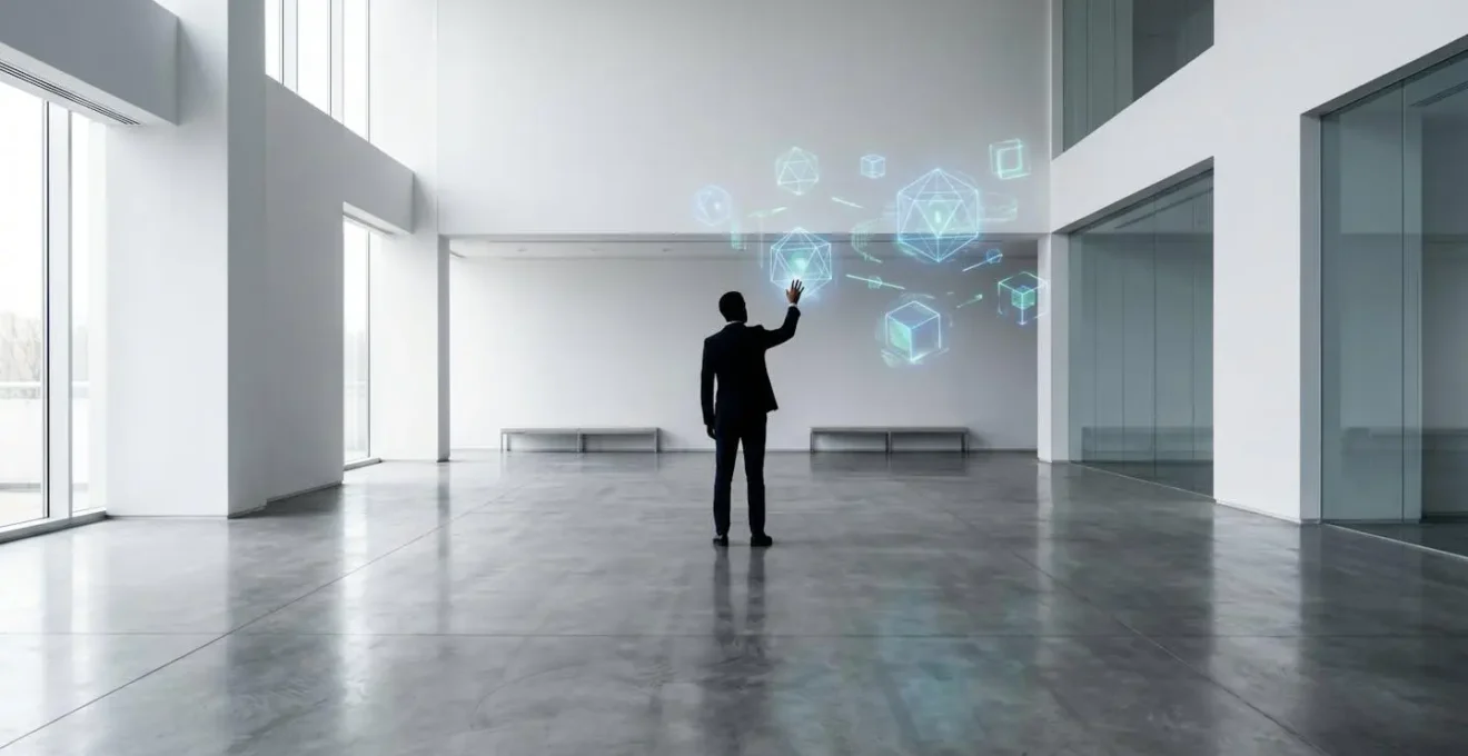 Virtual data room concept showing secure file sharing without traditional cloud storage
